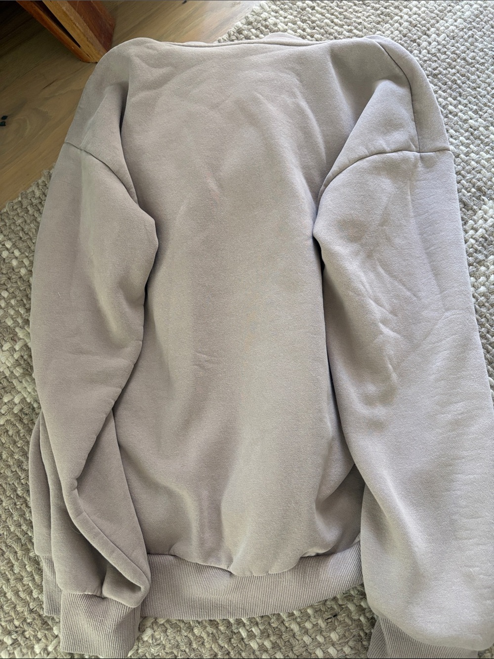 Comfrt Set: Women's Jogger Sweatpants + Hoodie in Light Taupe - Picture 8 of 9